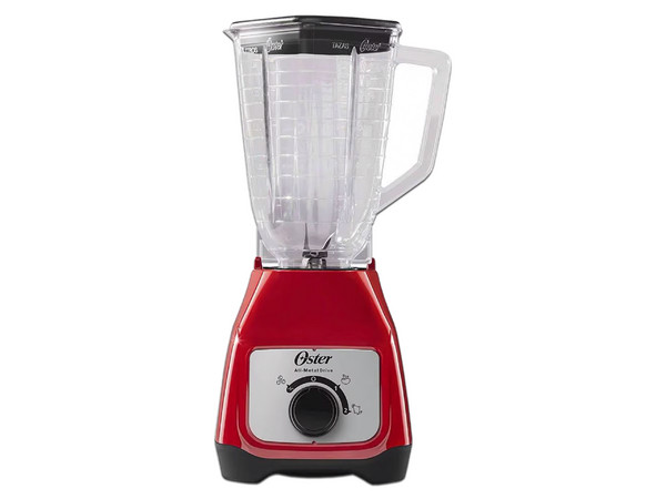 Licuadora Oster BLSTKAP-RRD-013, 2 velocidades, Capacidad de 1.25 litros. Color Rojo.