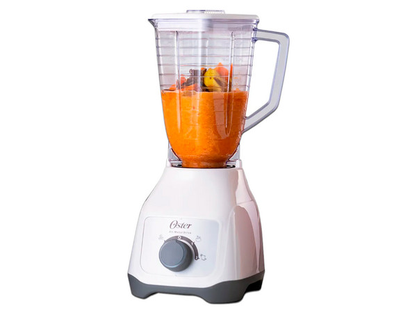 Licuadora Oster BLSTKAP-WRD-013, 2 velocidades, Capacidad de 1.25 litros. Color Blanco.