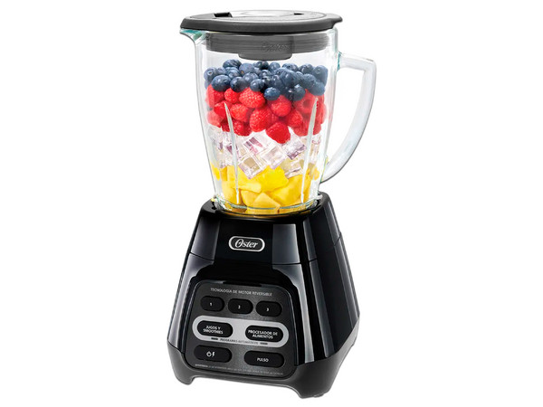 Licuadora Oster BLSTPYG1309B-013, 3 velocidades, Capacidad de 1.5 Litros. Color Negro.