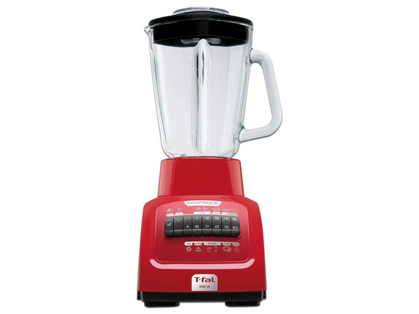 Licuadora T-Fal  LN8205MX, 11 Velocidades, hasta 2.2 Litros, Color Rojo.