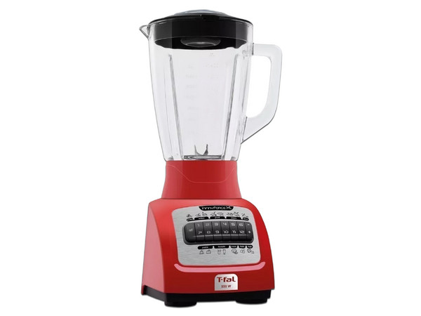 Licuadora T-Fal LN8225MX, Jarra de 2.2L de 12 Velocidades. Color Rojo
