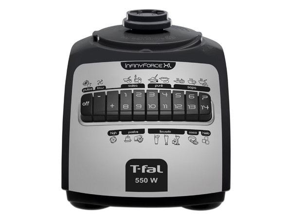 Licuadora T-Fal LN8248MX, Jarra de 2.2L de 14 Velocidades. Color Negro