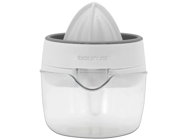 Exprimidor de Cítricos Taurus Citrus 800: Capacidad de 0.8L, Potencia de 25W. Color Blanco.