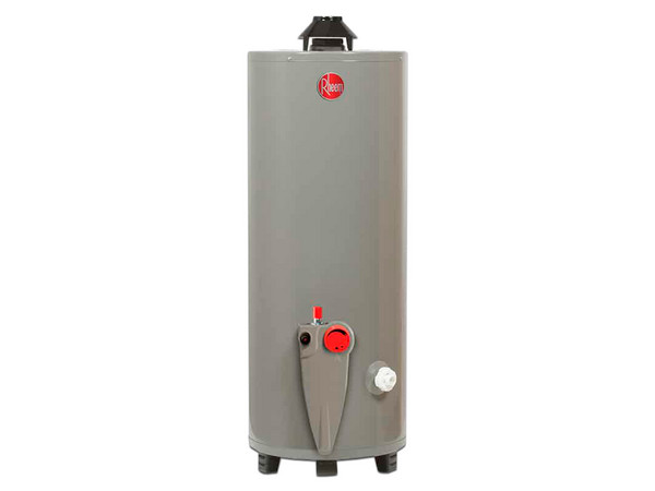 Boiler de Depósito Rheem 29V20S de 72L, GAS LP. Color Gris.