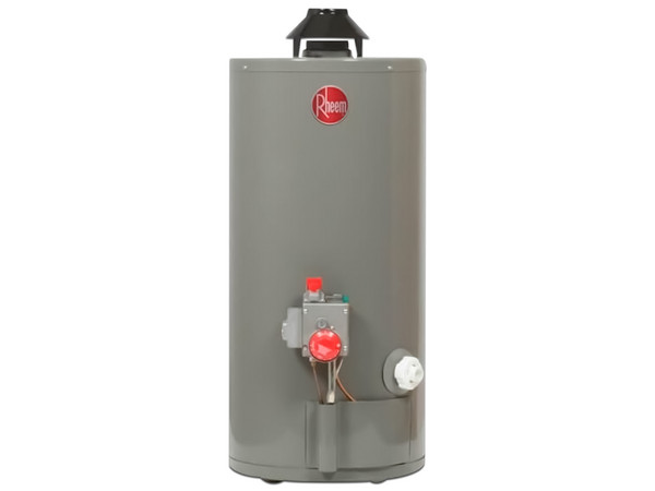 Boiler de Depósito Rheem 29V30 de 114L, GAS LP. Color Gris.