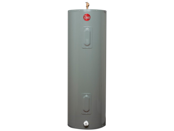 Boiler de depósito Rheem 89V80-2, Eléctrico, 220V, 304 Litros, color gris.