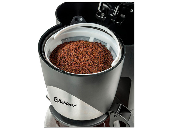 Cafetera Koblenz CKM-212, 1.5 Litros, Color negro.