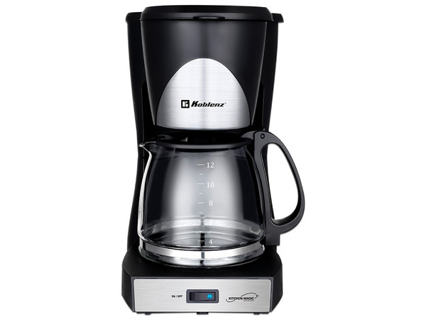 Cafetera Koblenz CKM-212, 1.5 Litros, Color negro.