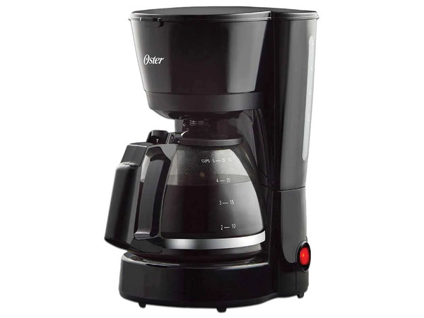 Cafetera Oster BVSTDC05, 5 tazas, Color negro.