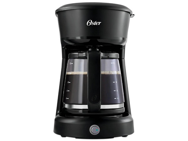 Cafetera Oster BVSTDCS12BN-013, 12 Tazas, Color Negro.
