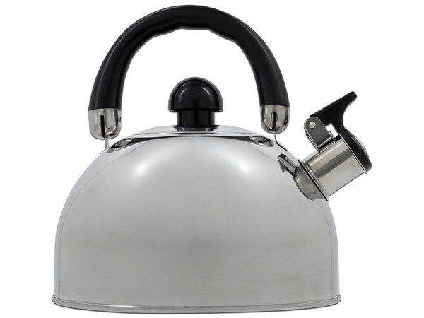 Tetera Silbadora TURMIX TETS01, Capacidad de 3L, Acero Inoxidable. Color Plata.