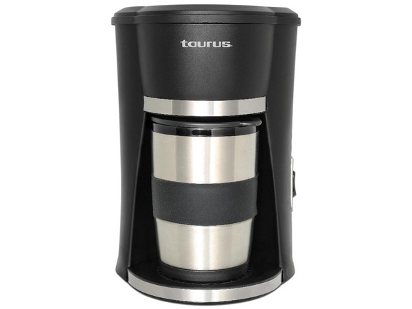 Cafetera personal con termo Taurus SEDNA 2000, 300ml, 450W, Color negro.