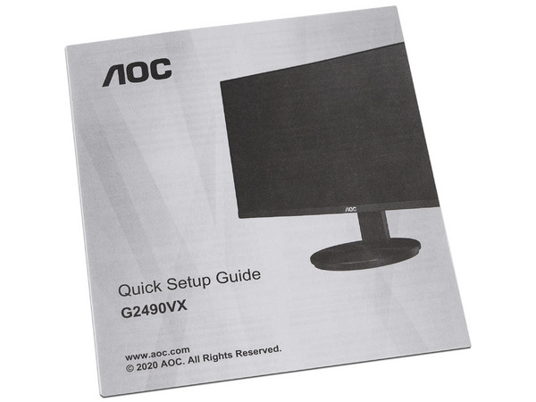 Monitor Gamer AOC G2490VX de 23.8