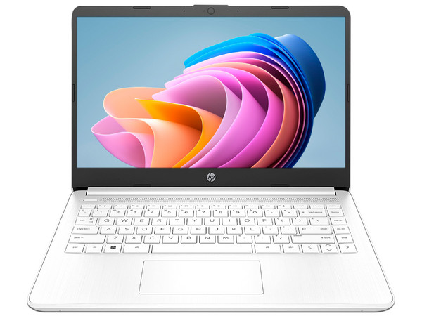 Laptop HP 14-dq0052dx: 
Procesador Intel Celeron N4120 (hasta 2.6 GHz), 
Memoria de 4GB DDR4, 
eMMC de 64GB, 
Pantalla de 14