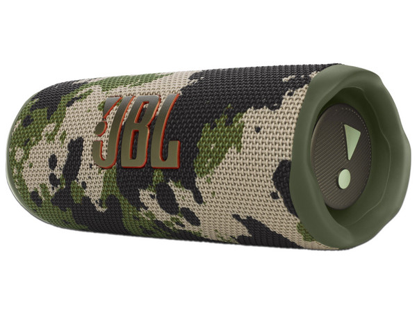 Bocina Portátil JBL Flip 6, Bluetooth, Batería Recargable, Respuesta de Frecuencia de 63Hz-20kHz, IP67, Color Verde Squad. (Caja abierta)