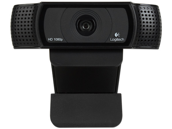 Cámara Web HD Logitech Pro C920, Video Full HD 1080p, Micrófono doble integrado, USB. (Caja abierta)