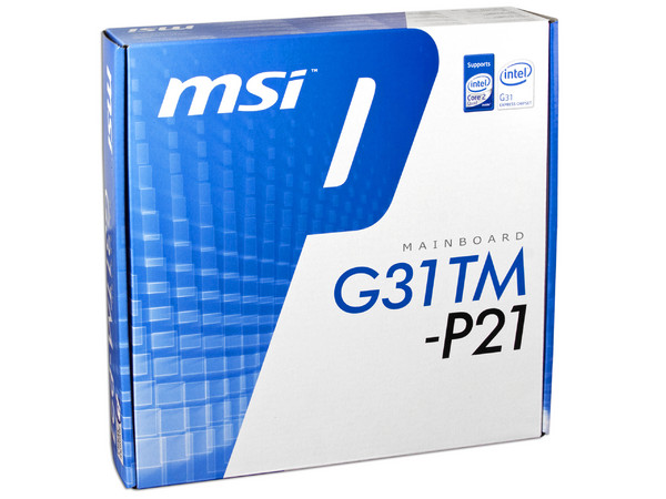 Tarjeta Madre MSI G31TM-P21, ChipSet Intel G31,
Soporta: Core 2 Quad, Core 2 Duo, 1600(O.C)/1333/1066MHz,
Memoria: DDR2 800/667MHz, 2 Bancos, 8GBMax,
Integrado: Audio HD, Red, Video Intel, Diseño: mATX,
Puertos: 1xPCIEx16, 2xPCI