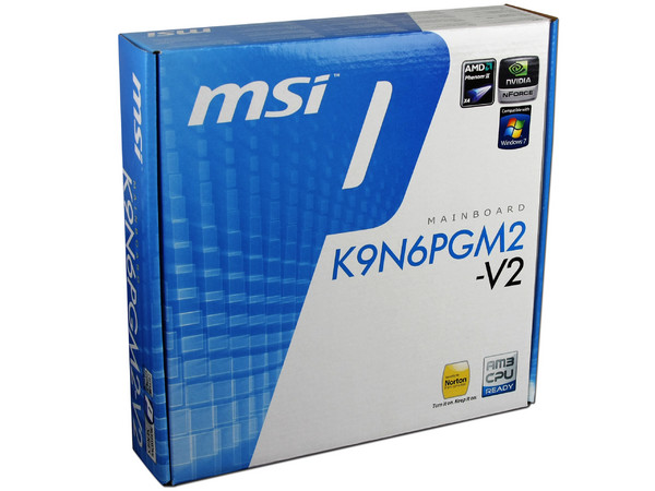 T. Madre MSI K9N6PGM2-V2, ChipSet MCP61P,
Soporta: Phenom II X3 y X4 Soporta AM2+ y AM3,
Integrado: Video NVIDIA 6150SE, AudioHD, Red,
Memoria: DDR2 667/800MHz,
Diseño mATX, Ptos: 1xPCIEX16, 1xPCIEx1, 2xPCI