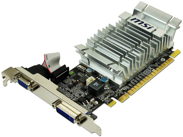 Tarjeta de Video MSI NVIDIA GeForce N8400GS, 1GB DDR3, DVI, VGA. Puerto PCI Express 2.0