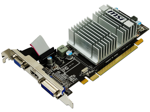Tarjeta de Video MSI AMD Radeon R5450, 1GB DDR3, HDMI, DVI. Puerto PCI Express 2.1