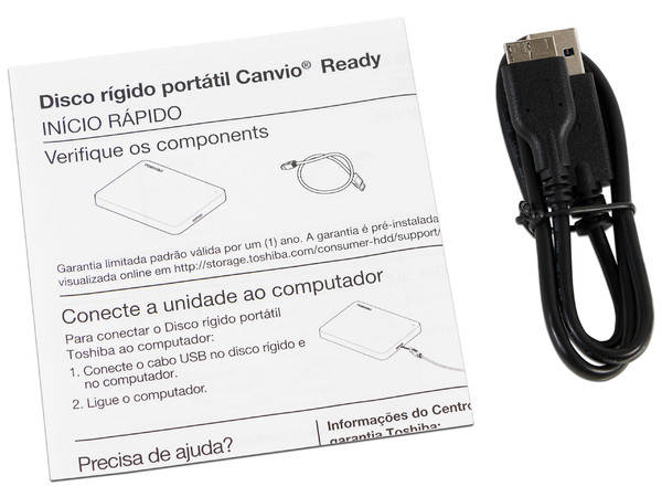 Disco Duro Portátil Toshiba Canvio Ready de 1TB, 2.5