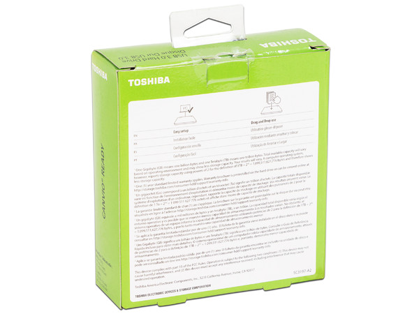 Disco Duro Portátil Toshiba Canvio Ready de 1TB, 2.5