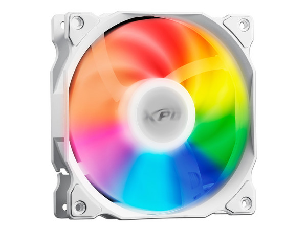 Ventilador XPG Vento de 120mm, 1850RPM, RGB. Color Blanco. (Caja abierta)