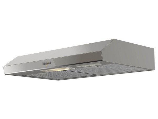 Campana Whirlpool WH7610DD, 76cm, Empotrable, Acero Inoxidable. Color Gris.