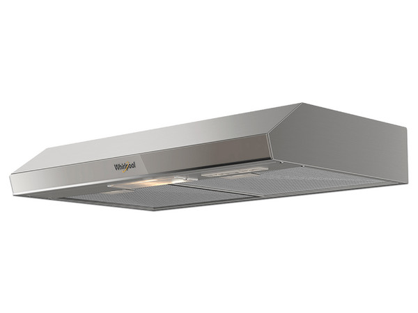 Campana bajo alacena Whirlpool WH7610S, 76cm, Acero inoxidable.