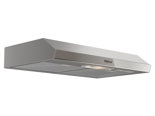 Campana bajo alacena Whirlpool WH7610S, 76cm, Acero inoxidable.