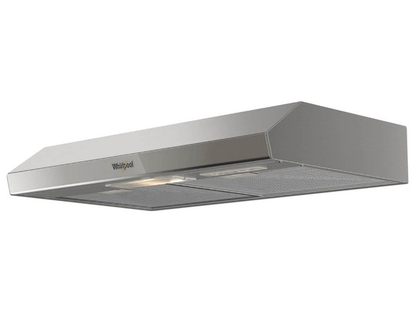 Campana Con Extractor Whirlpool WH7610SS, 76cm, Empotrable, 3 Velocidades, Acero Inoxidable. Color Gris.