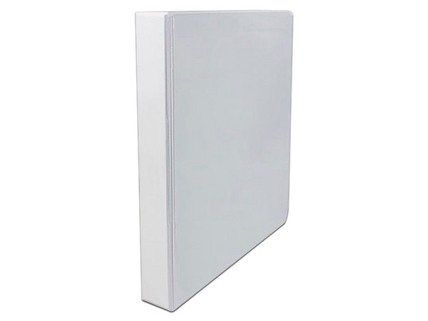 Carpeta básica Acco P600, Capacidad de hasta 220 hojas, color blanco.