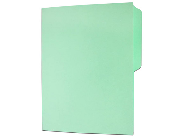 Folder Manila Oxford M750GRE de tamaño carta, color verde. Paquete con 100 piezas
