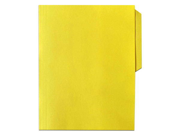 Folder de color amarillo Oxford M762, caja con 100 piezas.