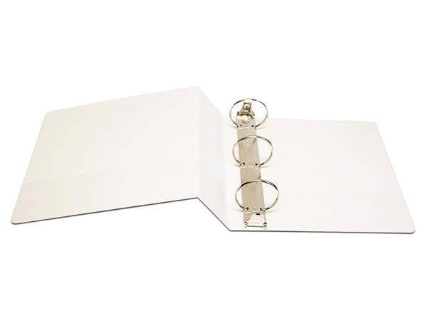 Carpeta OXFORD PP00304, Herraje en O de 3 Pulgadas, Tamaño Carta, Color Blanco.