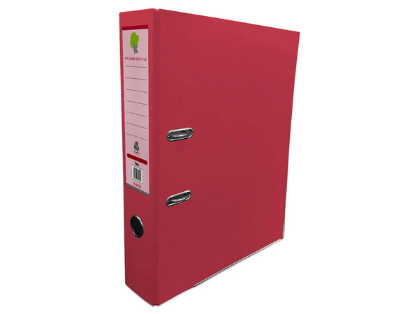 Carpeta de Cartón Forrada de PVC Techmakro ESCA0121, Tamaño Carta, Cartón Forrado de PVC, Color Vino.