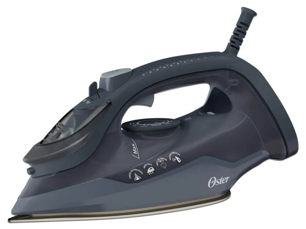 Plancha de Vapor Oster AeroGlide S7000 GCSTAC7002-013, Suela Antiadherente, 1250W. Color Negro.