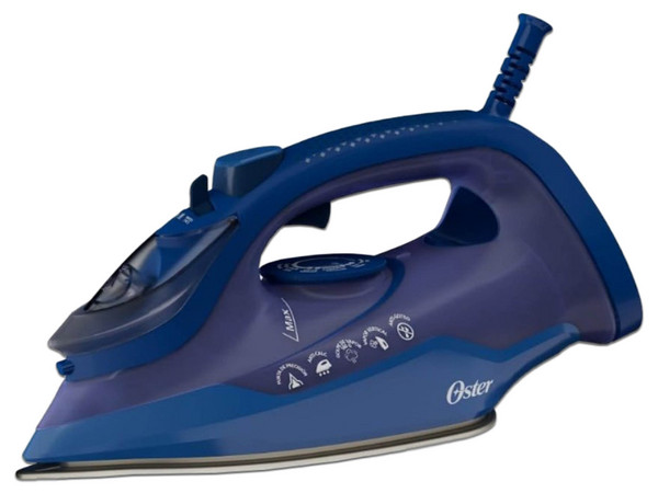 Plancha de Vapor Oster AeroGlide S7200 de 1250W, 127V, Color Azul.
