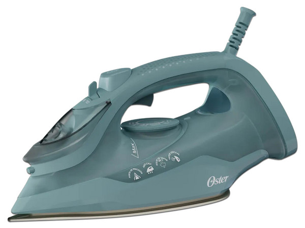 Plancha de Vapor Oster AeroGlide Max S7800 GCSTAC7802-013, Suela Antiadherente, 1600W. Color Verde.