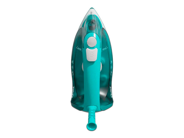 Plancha de Vapor Oster GCSTBS5051, Suela de Cerámica, 1200W. Color Azul/Blanco.