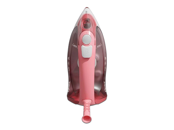 Plancha de Vapor Oster GCSTBS5053, Suela de Cerámica, 1200W. Color Rosa.