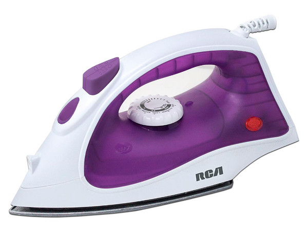 Plancha de Vapor RCA RC-D508V, 1200W, Suela Antiadherente, Color Violeta.