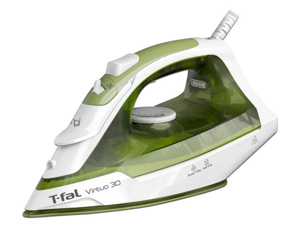 Plancha de Vapor T-Fal Virtus 30, Color Verde.