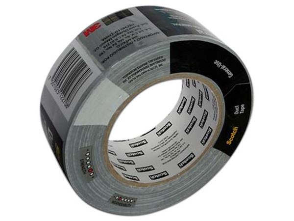 Cinta Sellaductos 3M, Rollo de 48mmx50m, Color gris, 1 Pieza.