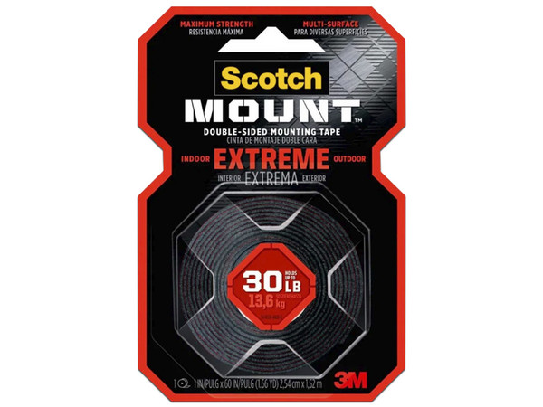 Cinta de Montaje 3M 414H-DC de 2.54 cm x 1.52 m.