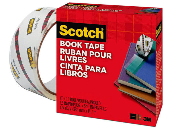 Cinta 3M Book Tape 0.050x13Mts
