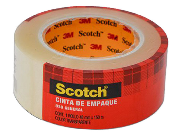 Cinta Adhesiva Scotch 3M Transparente 810, 48mm x 150m, 1 pieza.