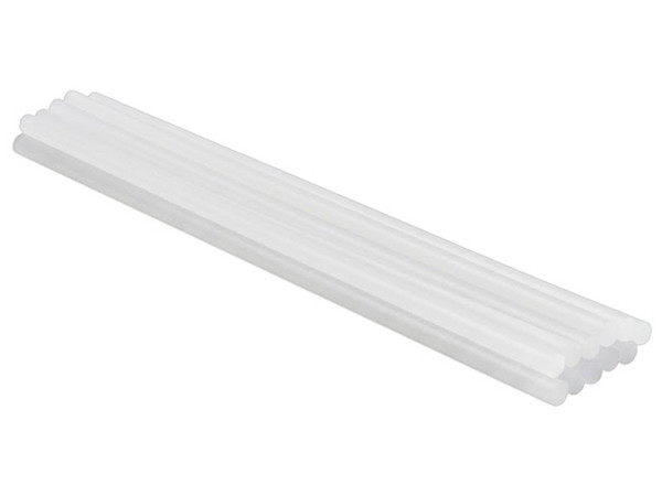 Barra de Silicón Barrilito, 7mm de Diámetro, 250mm de Largo,  Bolsa de 1 Kg.