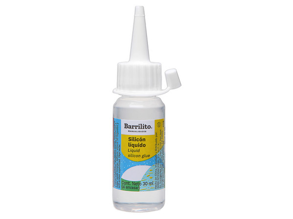 Silicón Liquido Barrilito SL30, Bote de 30ml.