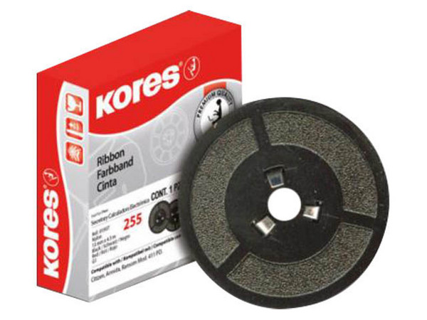 inta Kores Bicolor para Calculadora Negro/Rojo Compatible con Diversos Modelos 3.0cm.